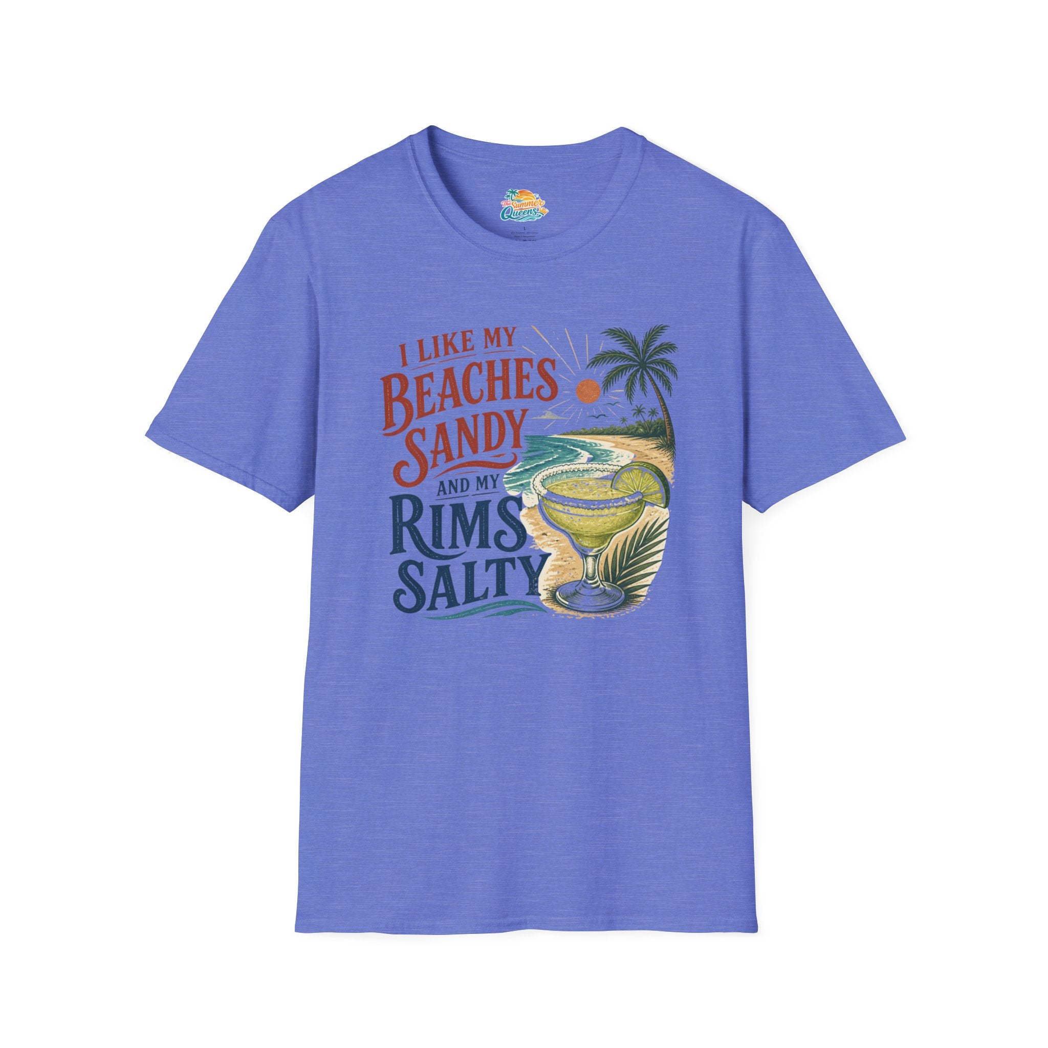 I Like My Beaches Sandy and my Rims Salty T-Shirt