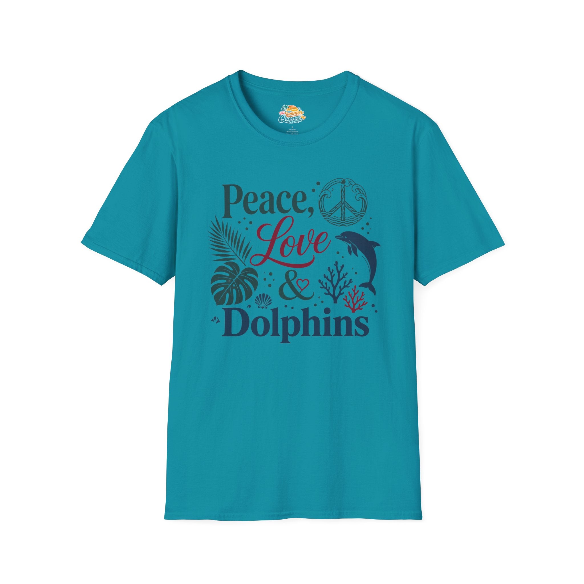 Peace, Love & Dolphins T-Shirt