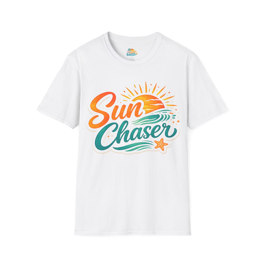 Sun Chaser T-Shirt — Retro Beach Sunshine Surf Graphic Tee