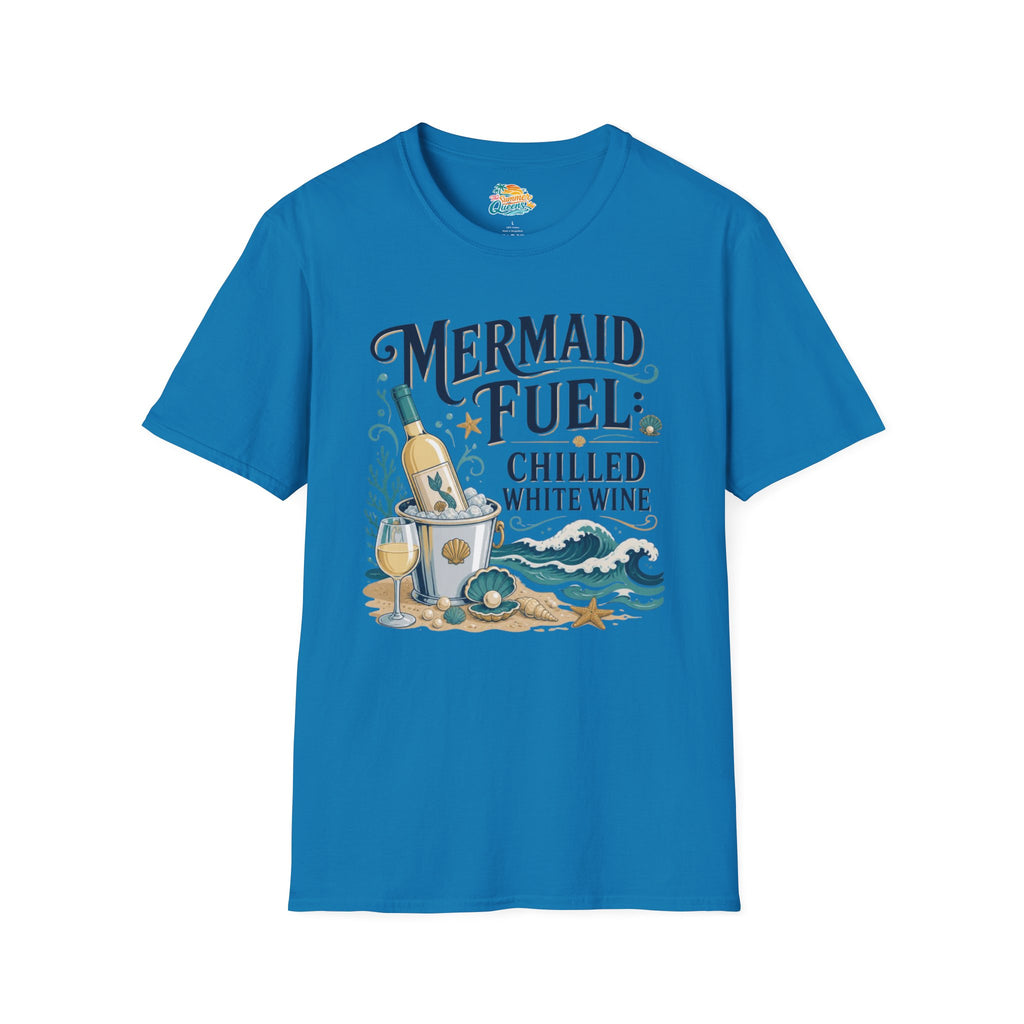 Mermaid Fuel Chilled White Wine T-Shirt