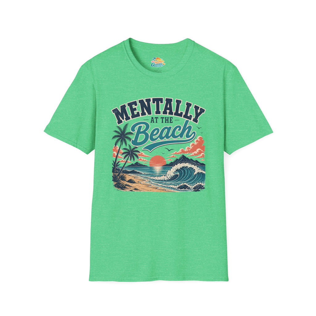 Mentally at the Beach Sunset T-Shirt
