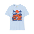 Currently Out of the Office Beach T-Shirt -  Tropical Vacation Graphic Tee