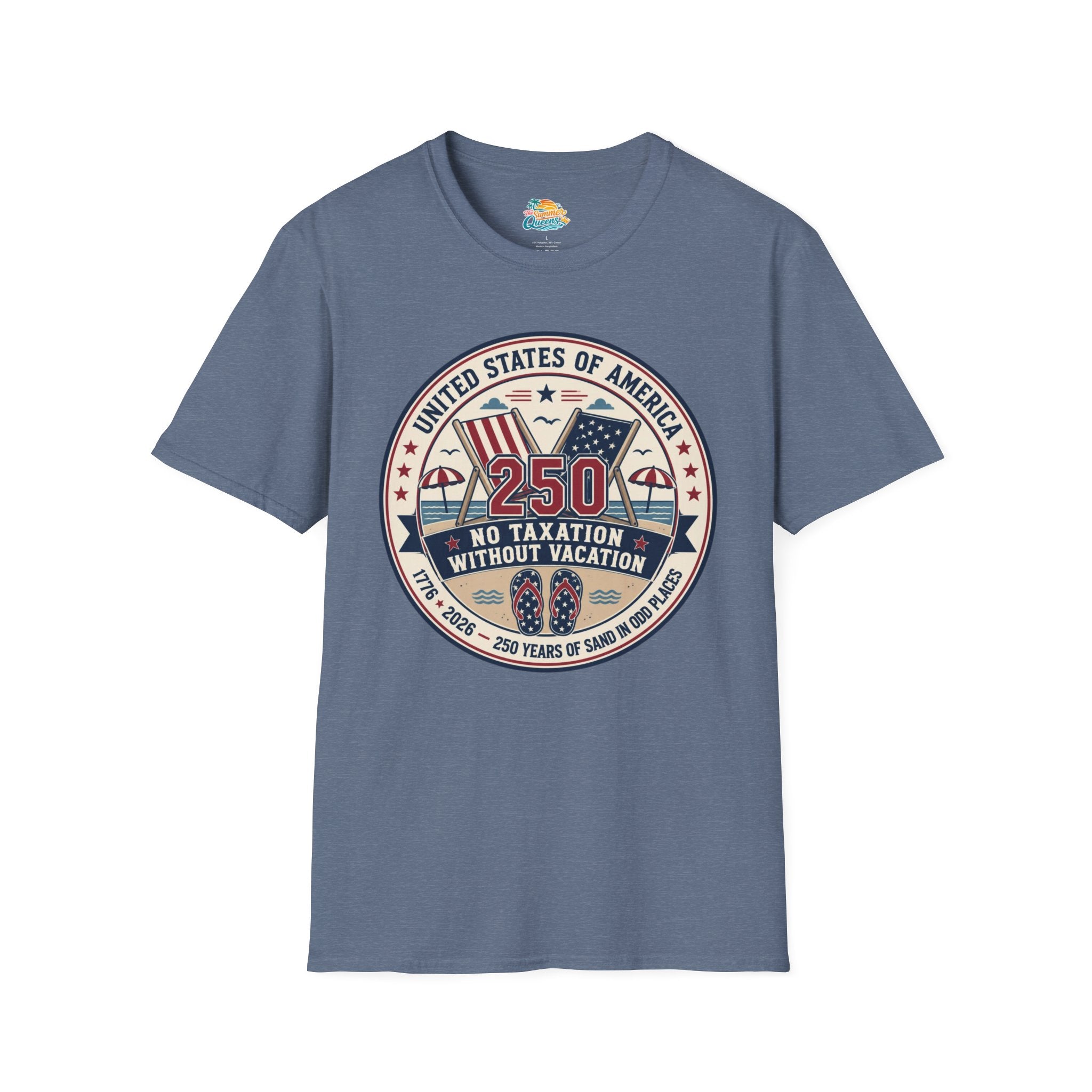 No Taxation Without Vacation T-Shirt