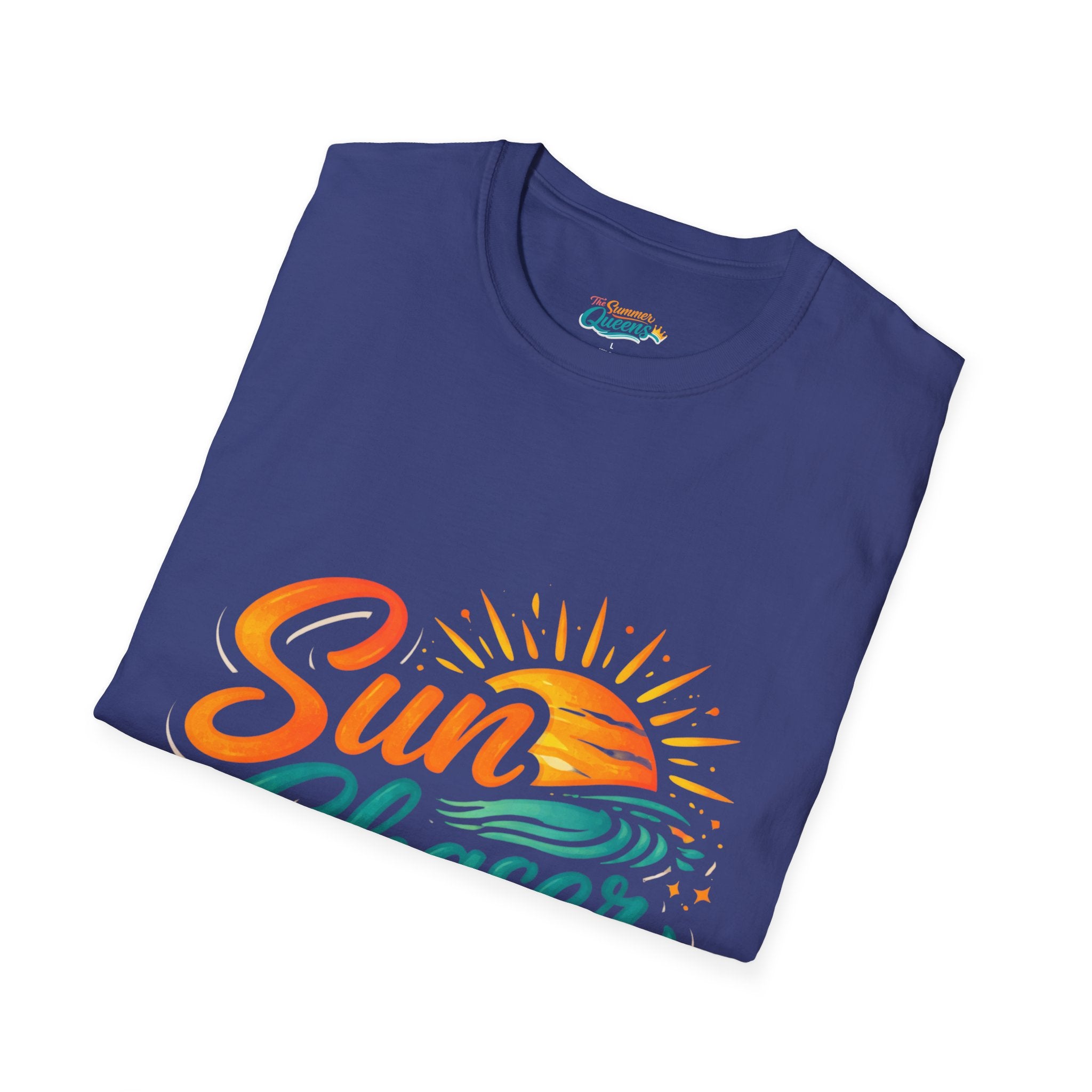 Sun Chaser T-Shirt — Retro Beach Sunset Surf Graphic