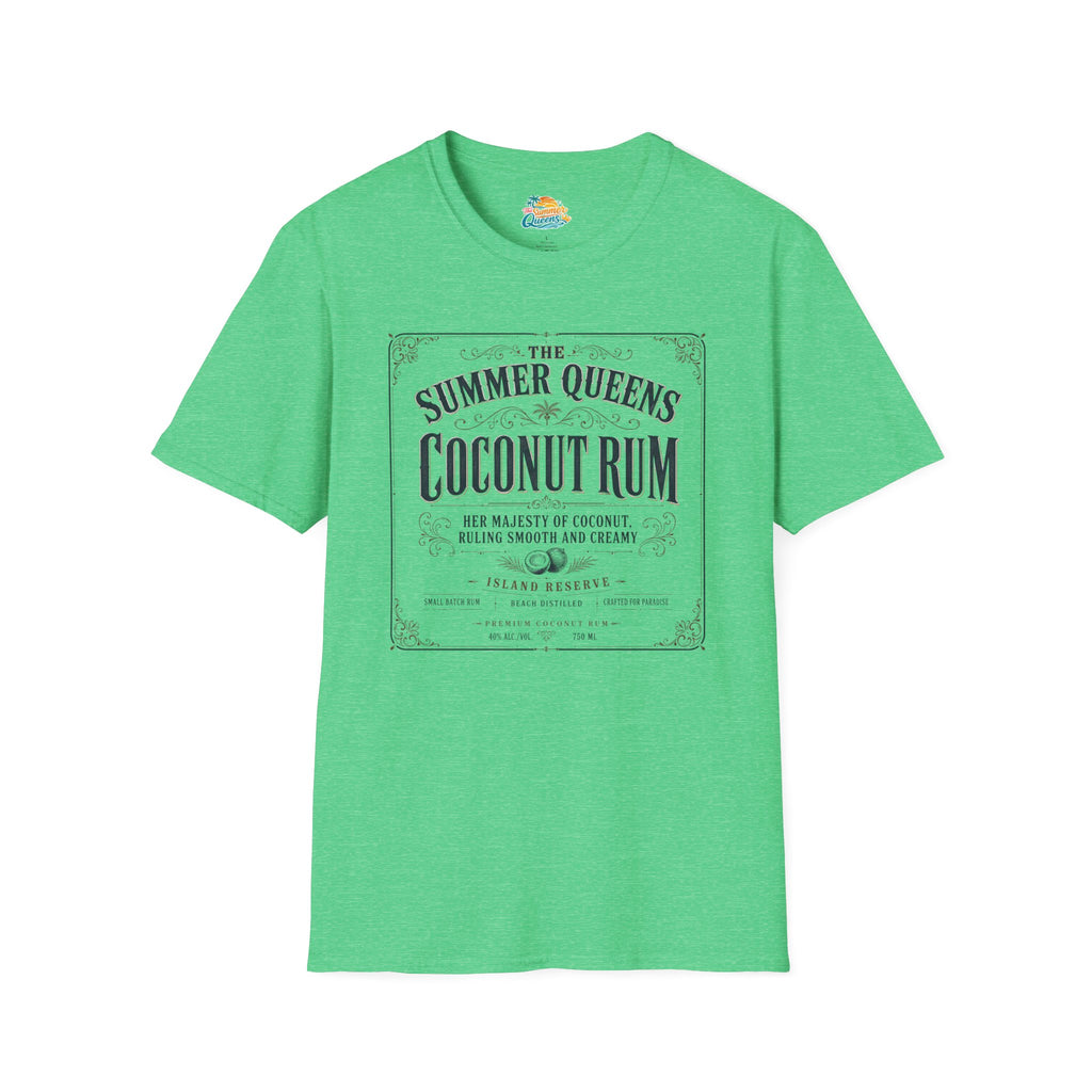 The Summer Queens Coconut Rum Label T-Shirt