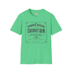 The Summer Queens Coconut Rum Label T-Shirt