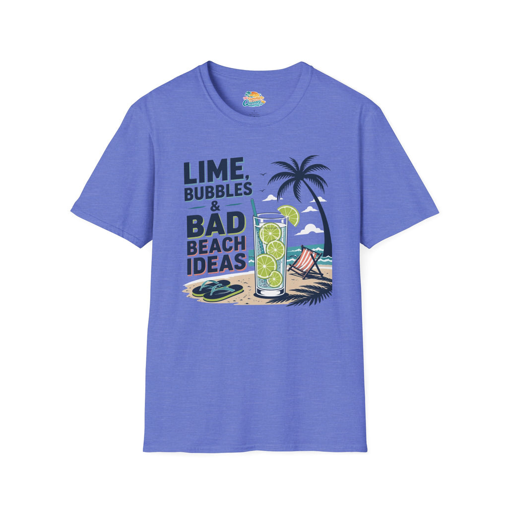 Lime, Bubbles & Bad Beach Ideas T-Shirt