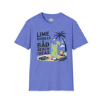 Lime, Bubbles & Bad Beach Ideas T-Shirt