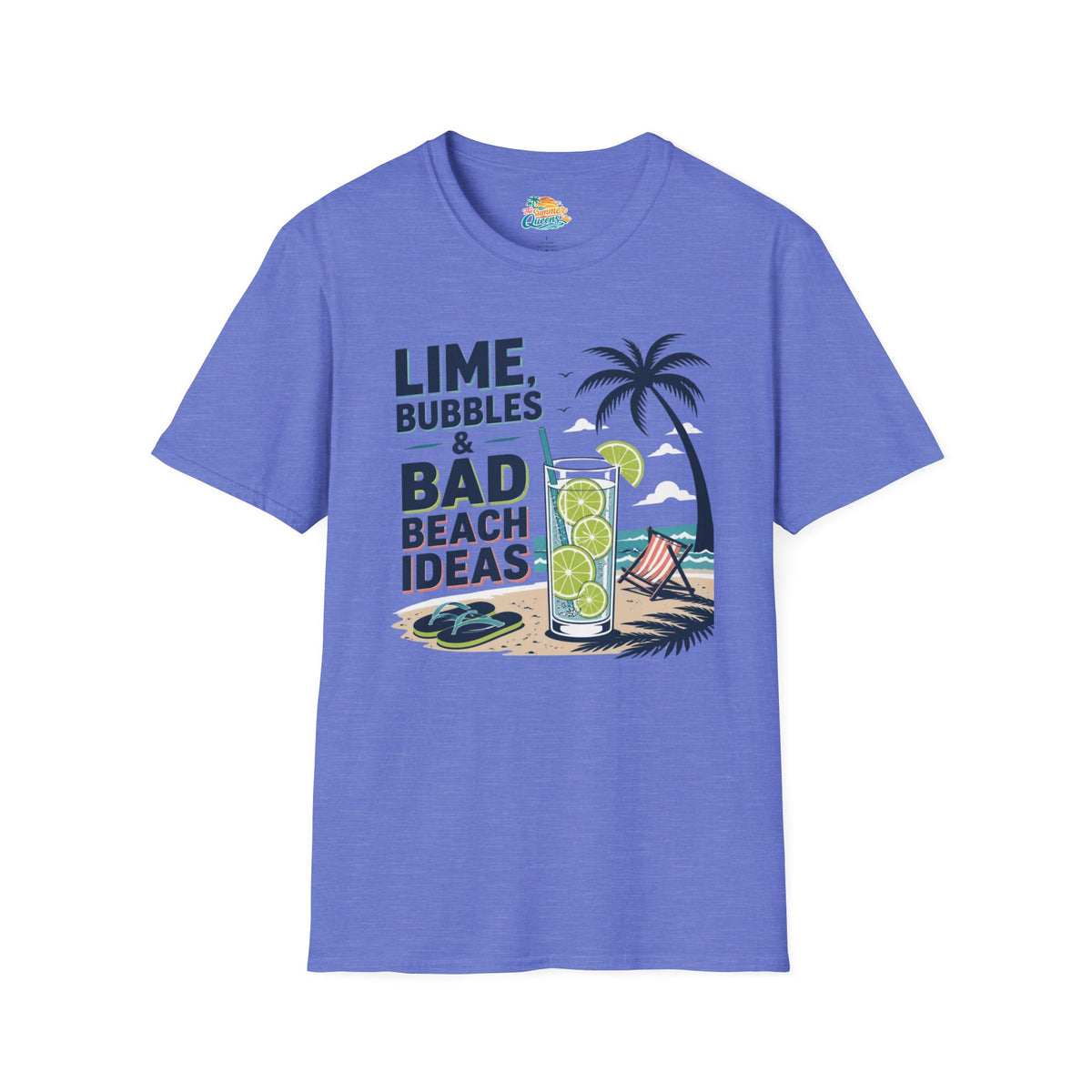 Lime, Bubbles & Bad Beach Ideas T-Shirt