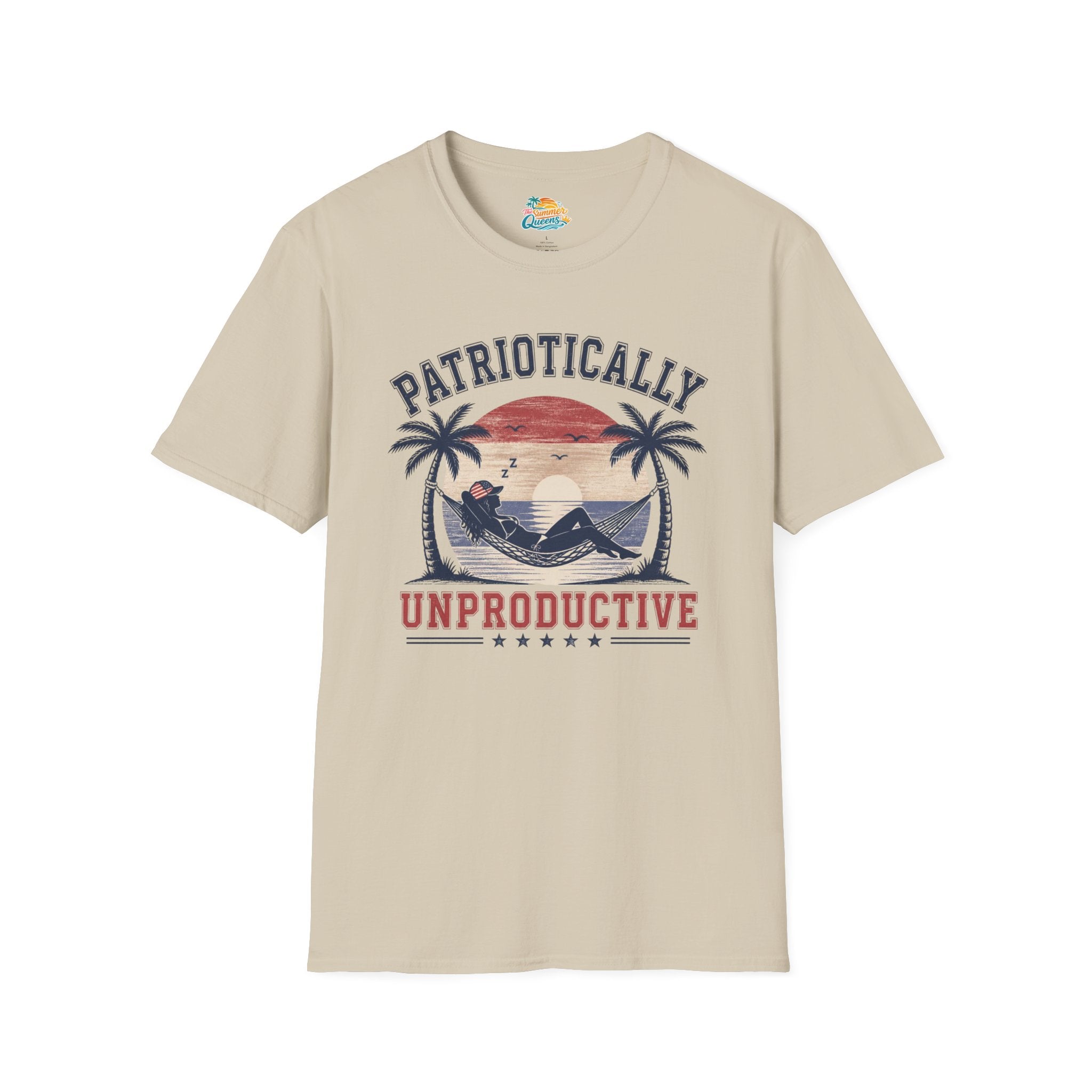 Patriotically Unproductive T-Shirt