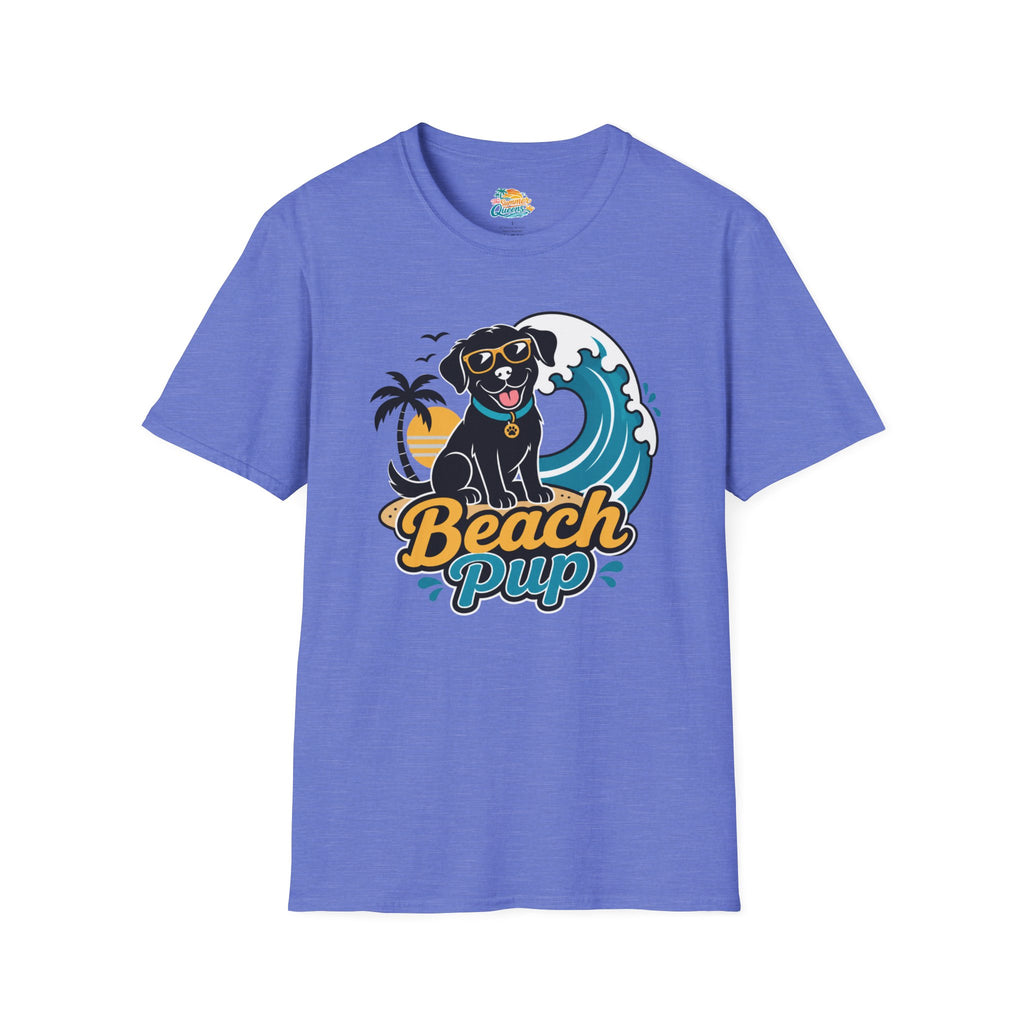 Beach Pup T-Shirt — Retro Surf Dog Graphic Tee