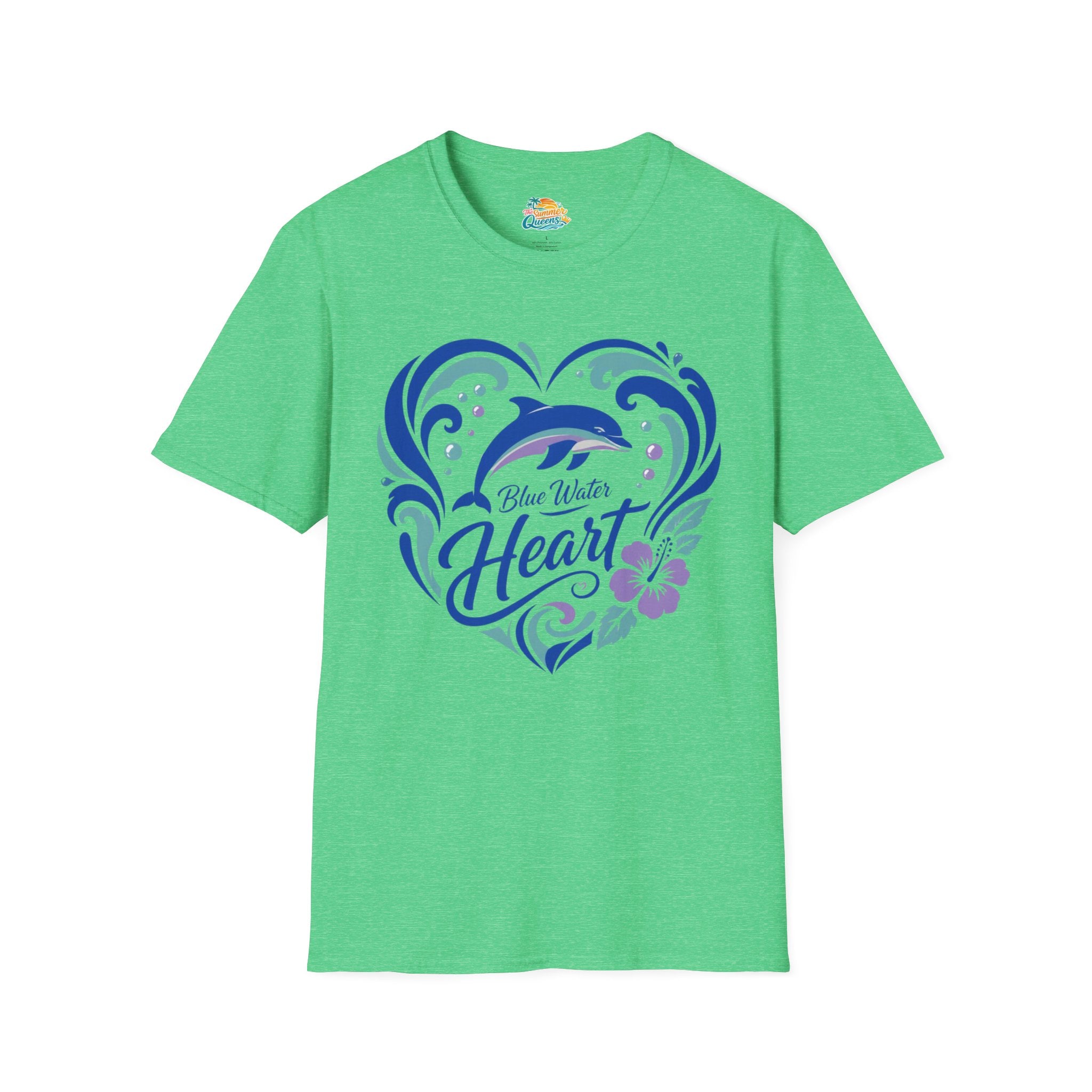 Blue Water Heart T-Shirt