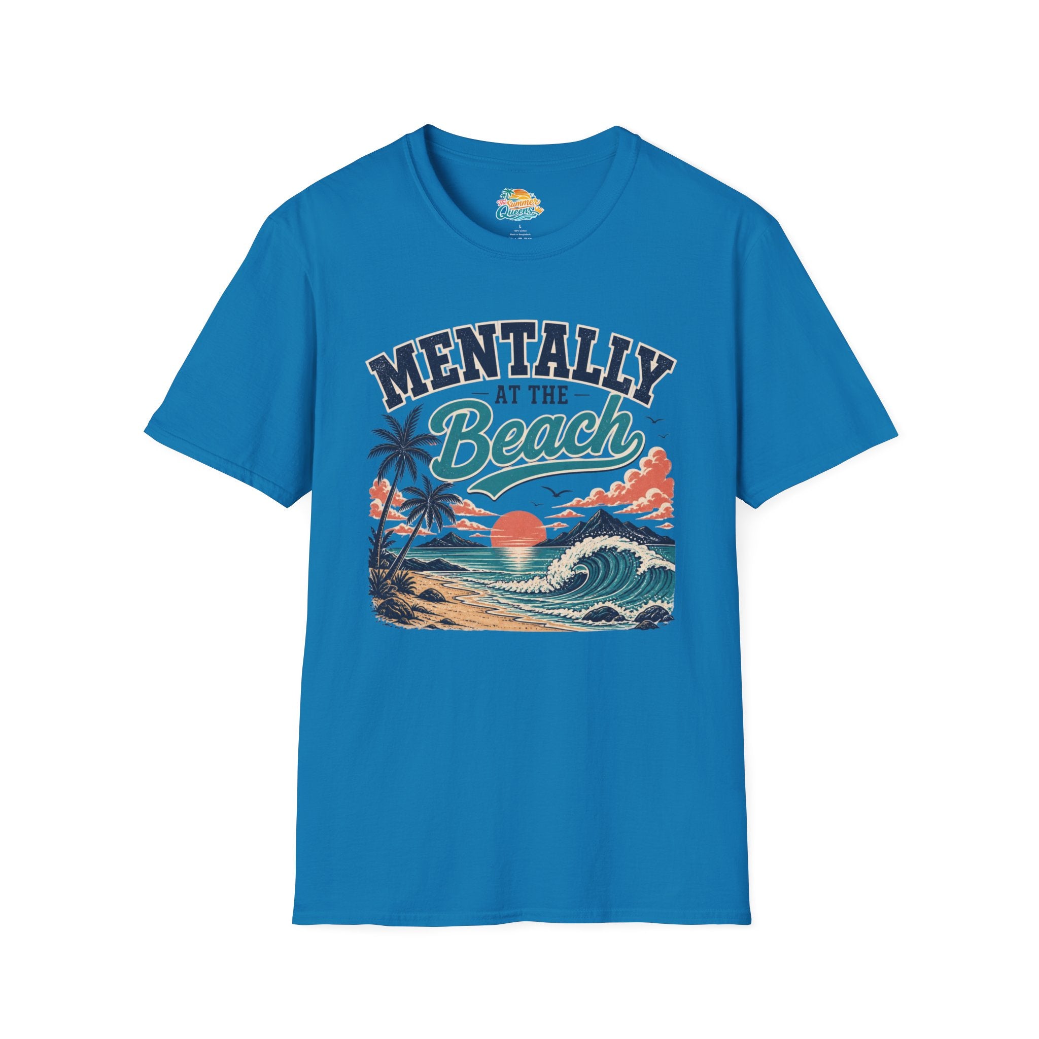 Mentally at the Beach Sunset T-Shirt