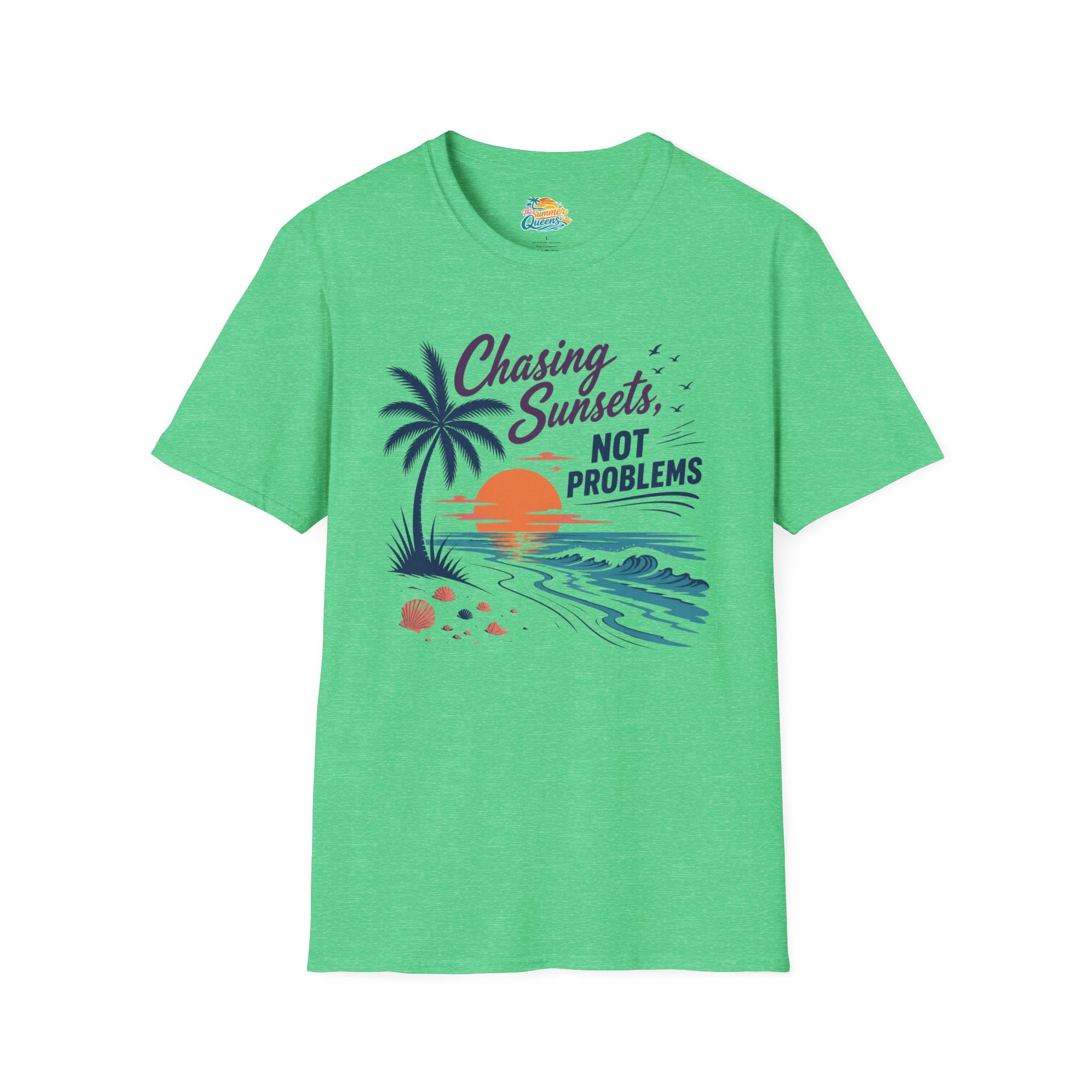 Chasing Sunsets, Not Problems T-Shirt
