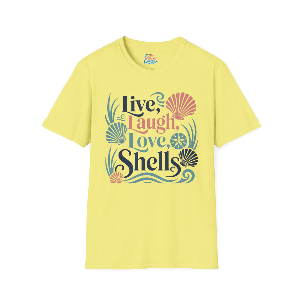 Live, Laugh, Love, Shells T-Shirt