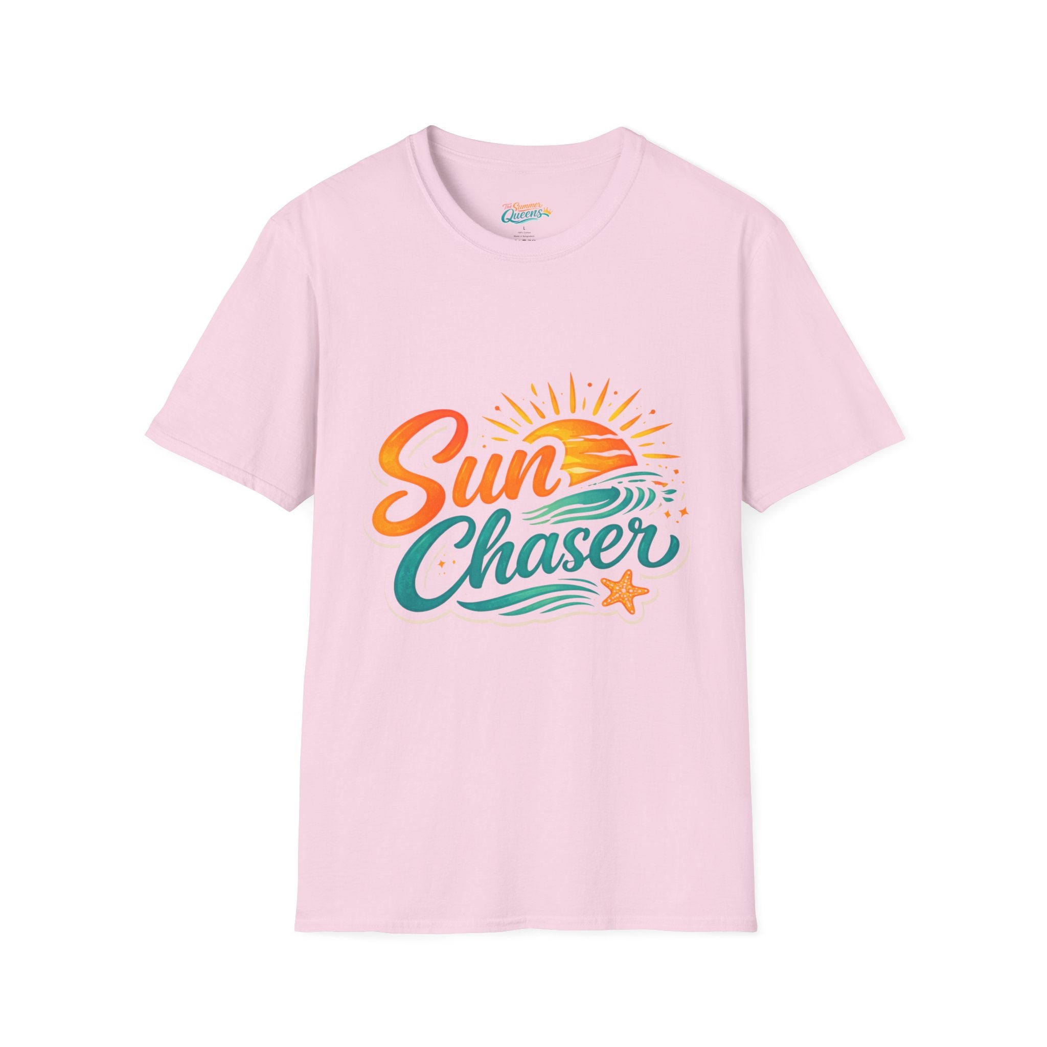 Sun Chaser T-Shirt — Retro Beach Sunset Surf Graphic