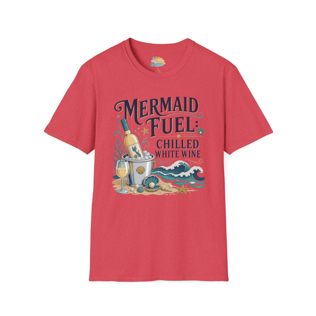 Mermaid Fuel Chilled White Wine T-Shirt