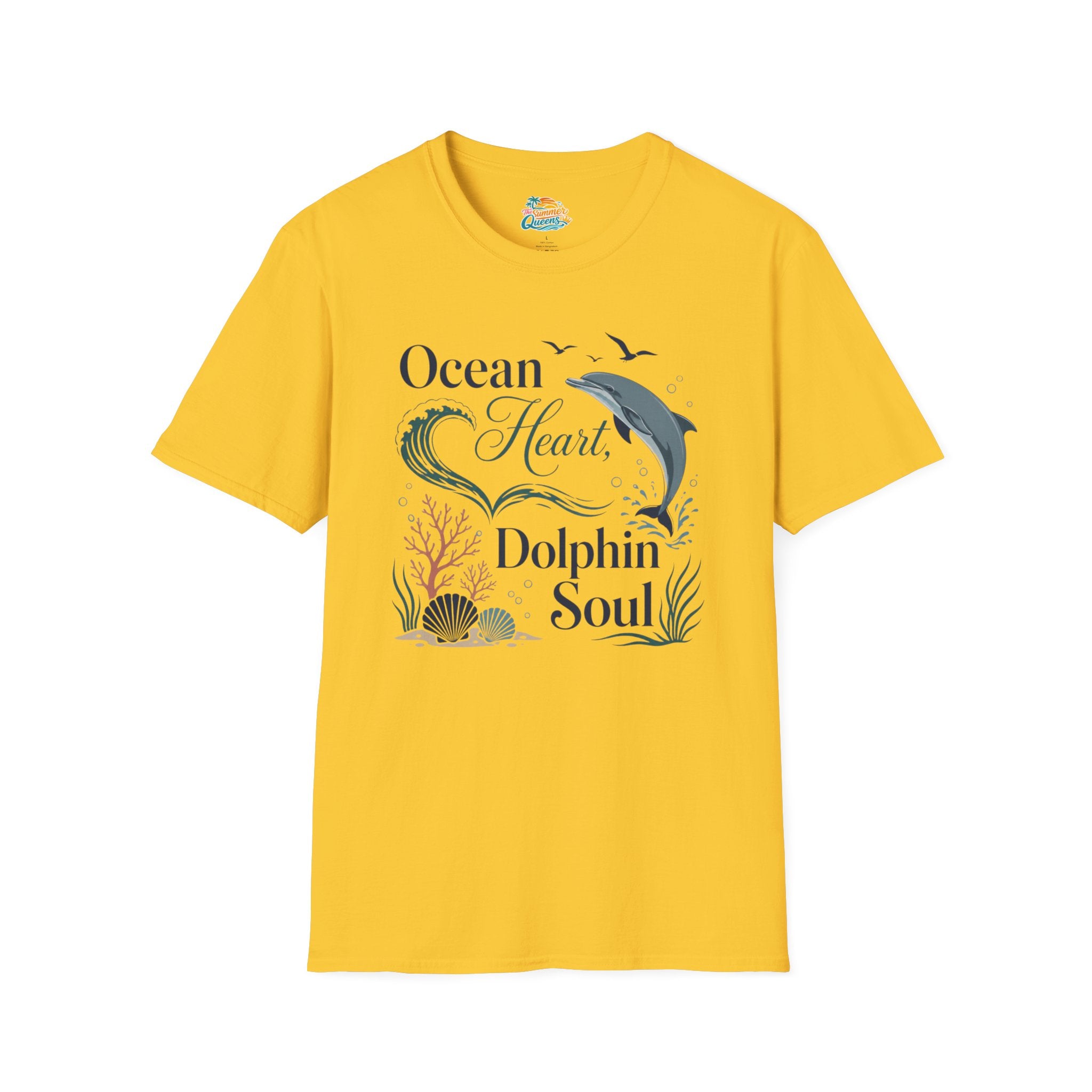 Ocean Heart Dolphin Soul T-Shirt