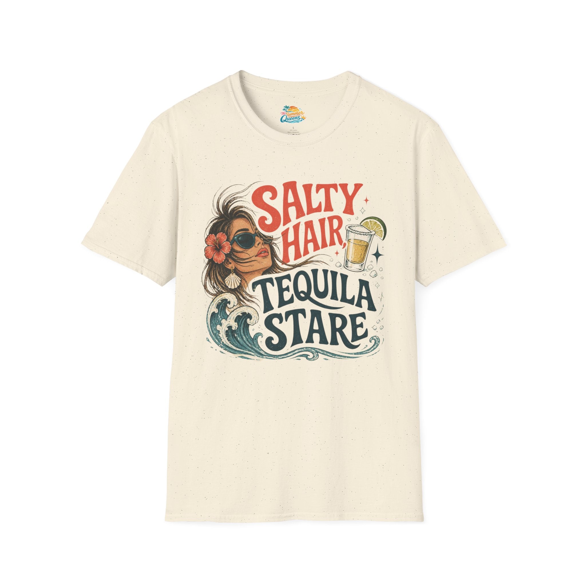 Salty Hair Tequila Stare T-Shirt