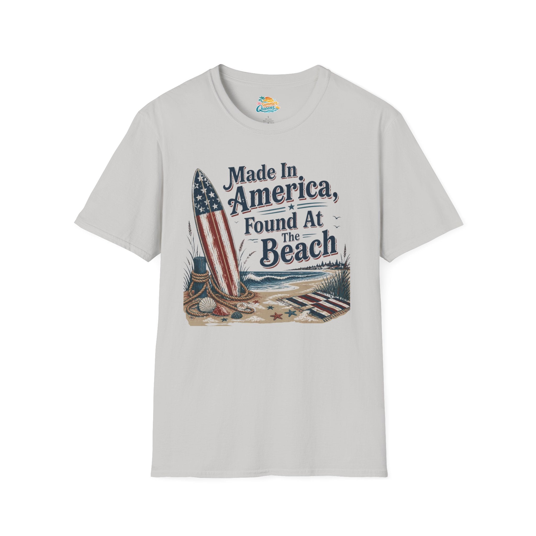 Made in America, Found at the Beach T‑Shirt
