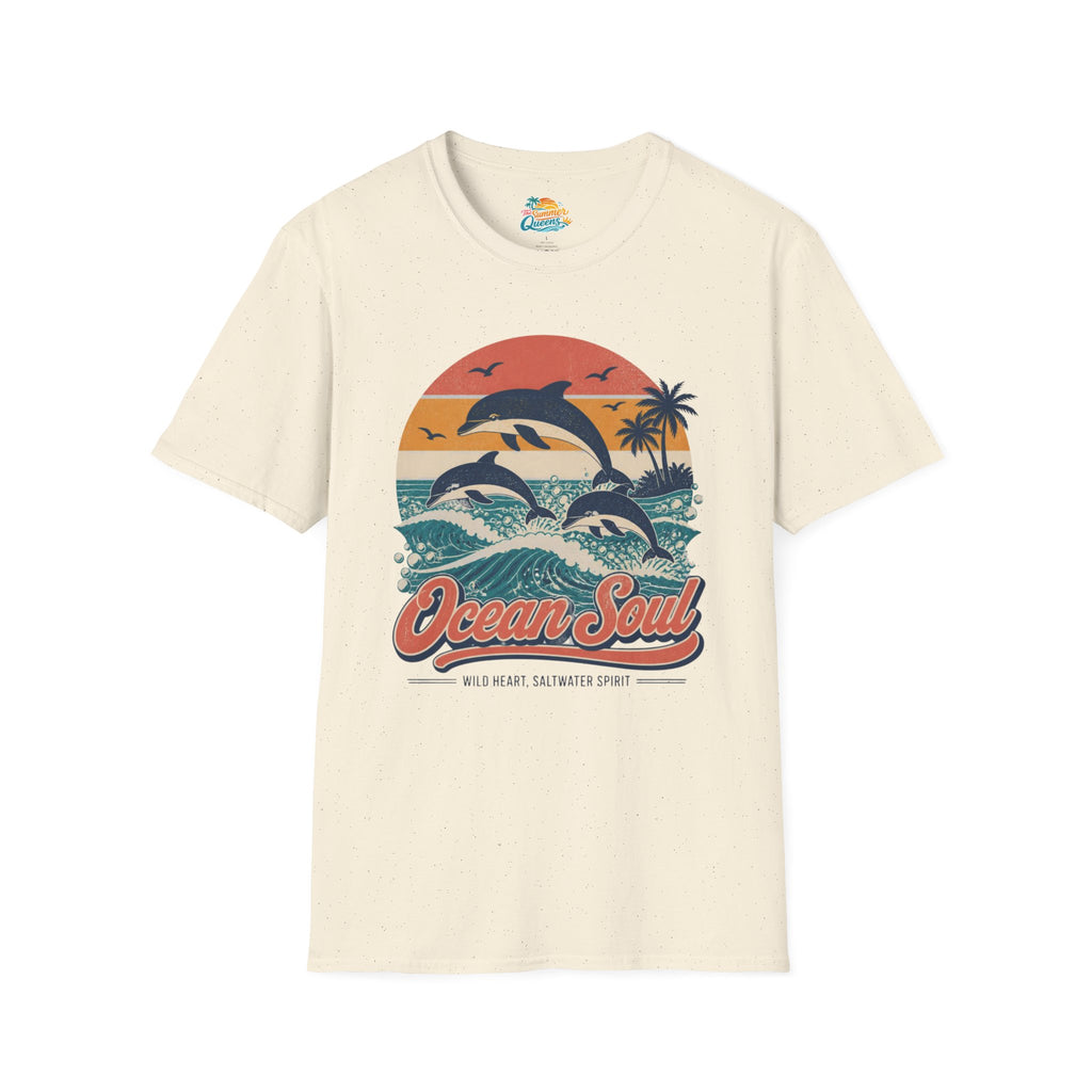 Ocean Soul Dolphin T‑Shirt