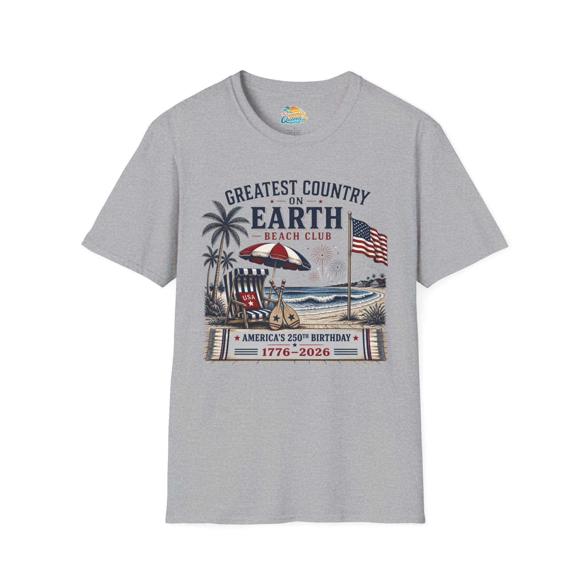 Greatest Country on Earth Beach Club T-Shirt