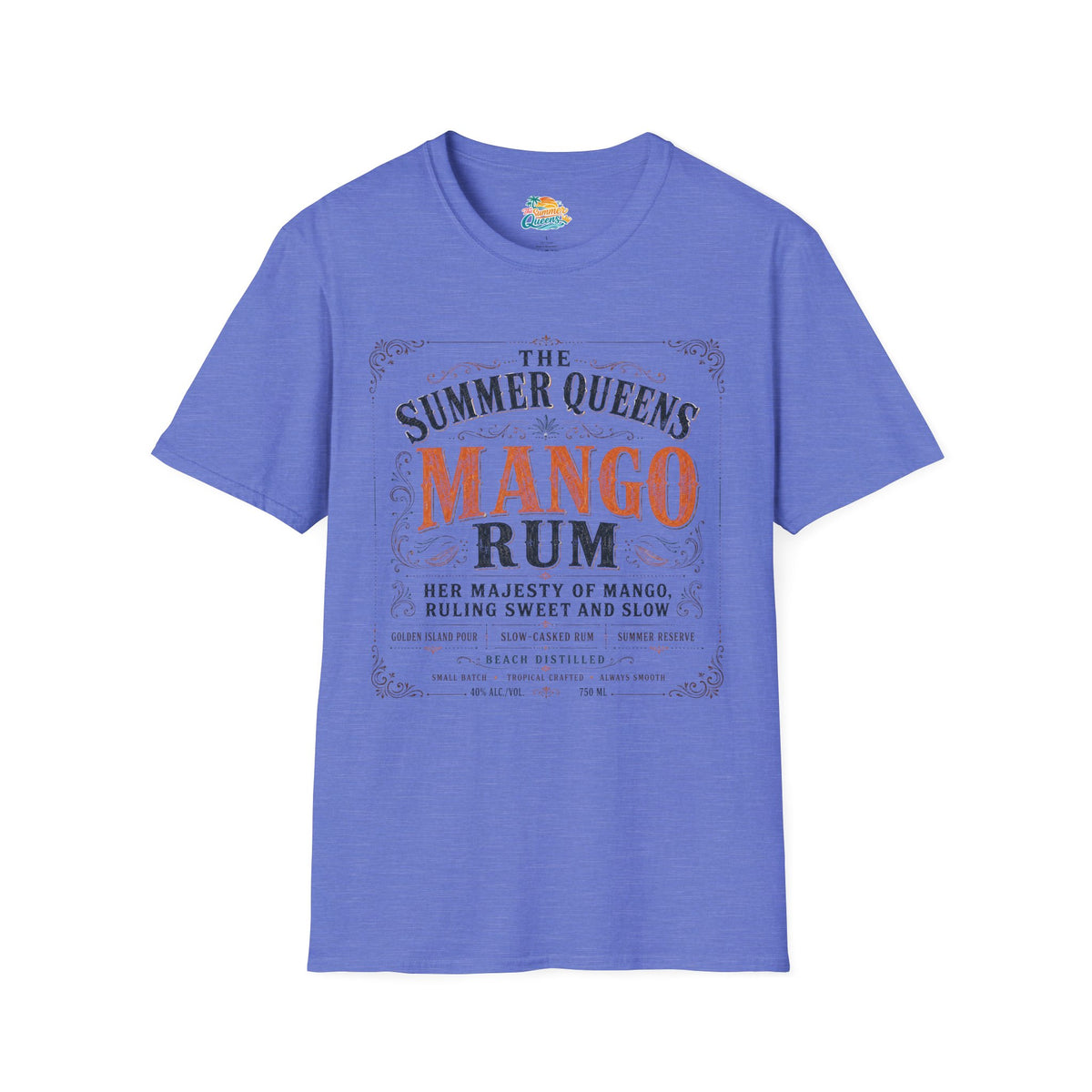 The Summer Queens Mango Rum Label T-Shirt