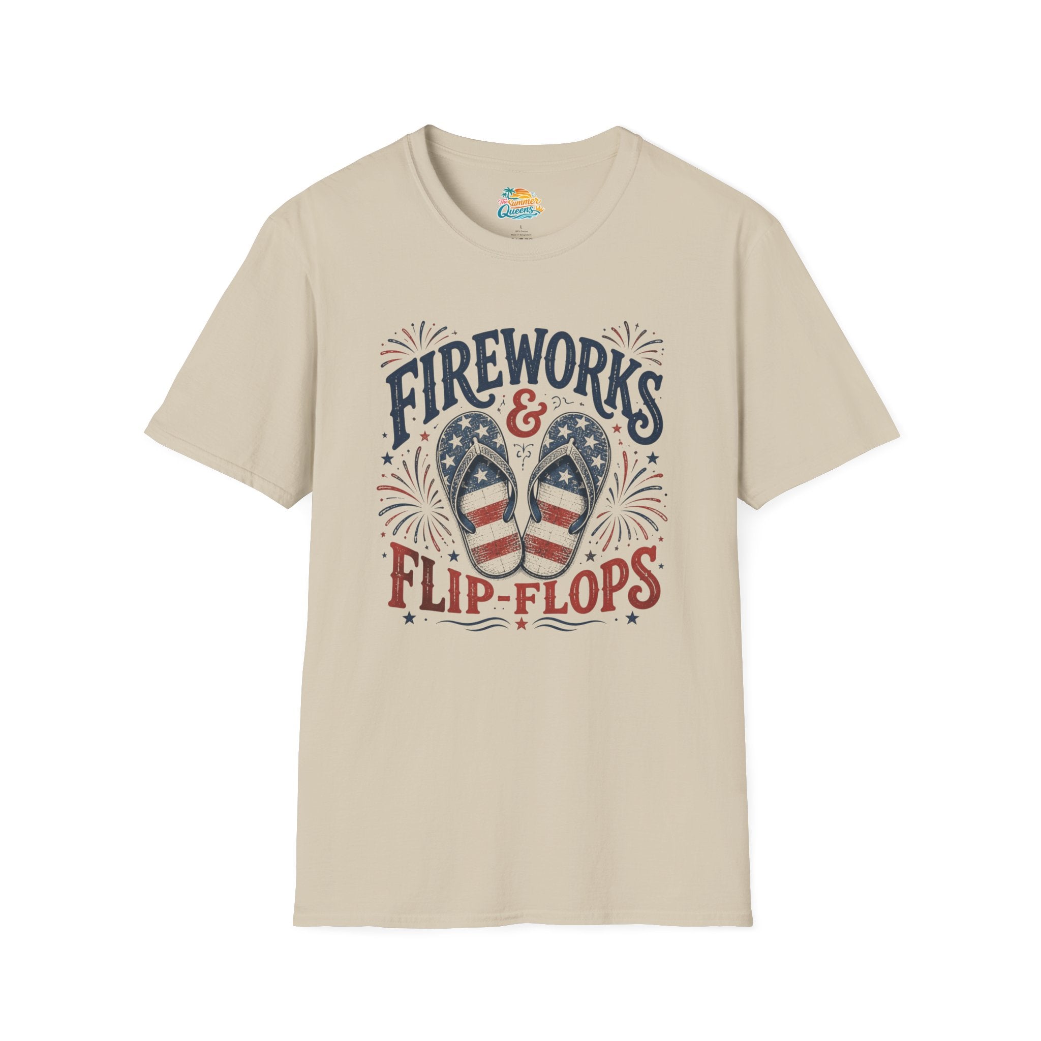 Fireworks & Flip-Flops T-Shirt