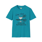 Low Tide High Spirits Cocktail T‑Shirt
