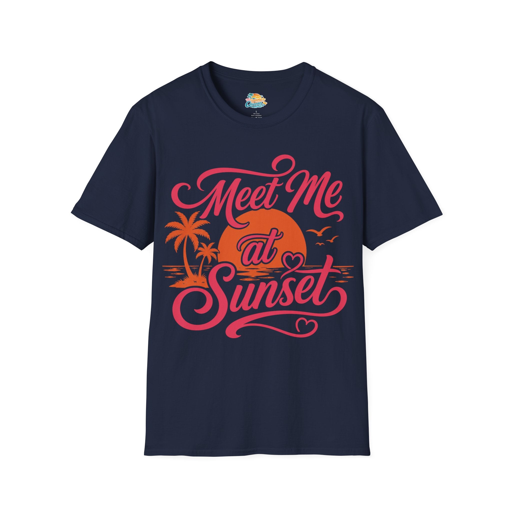 Meet Me at Sunset T-Shirt — Tropical Sunset Graphic Tee