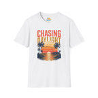 Chasing Daylight Sunset Beach T-Shirt