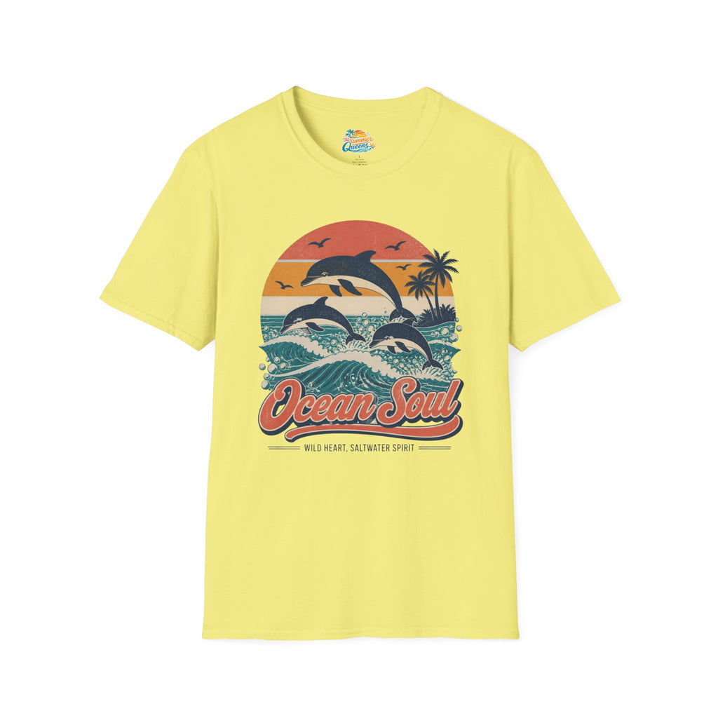 Ocean Soul Dolphin T‑Shirt