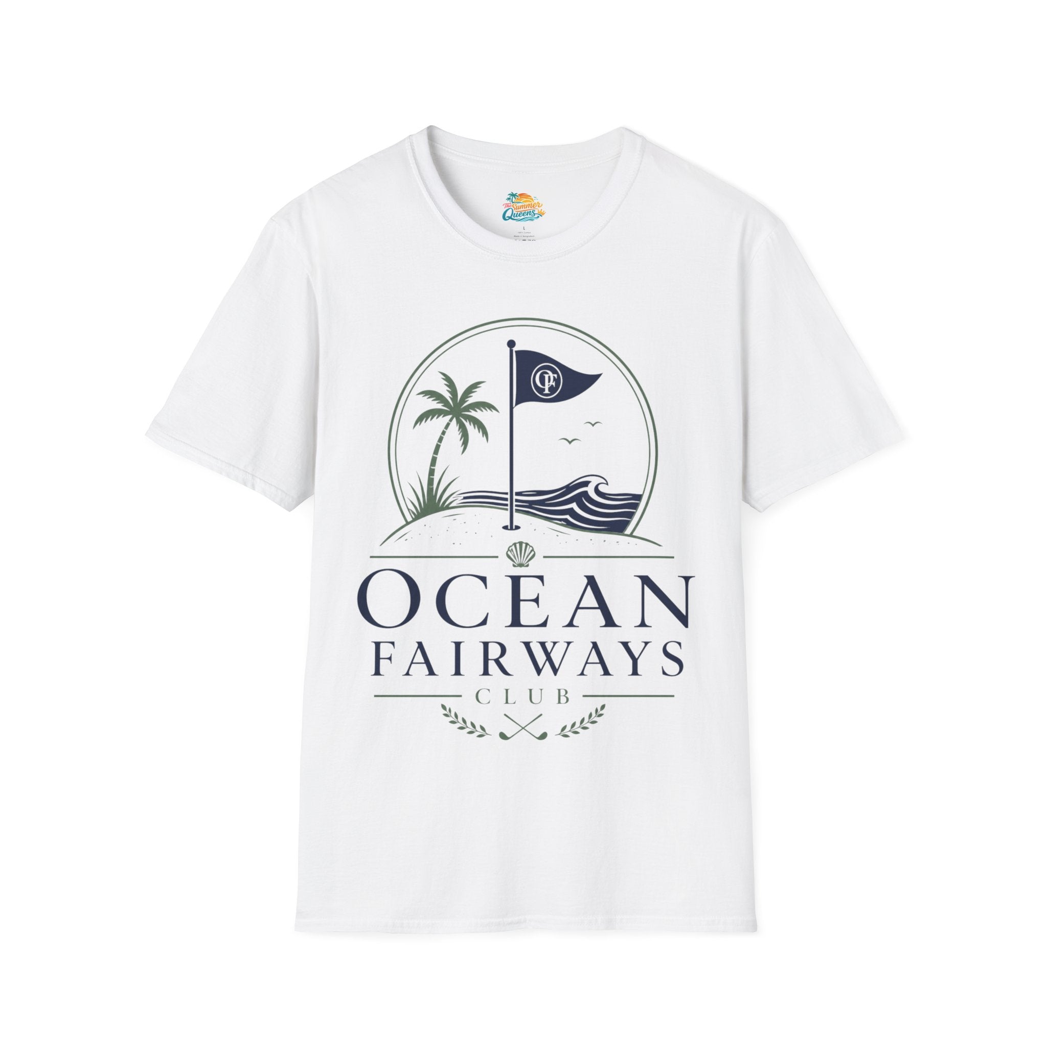 Ocean Fairways T-Shirt — Coastal Golf Club Graphic Tee