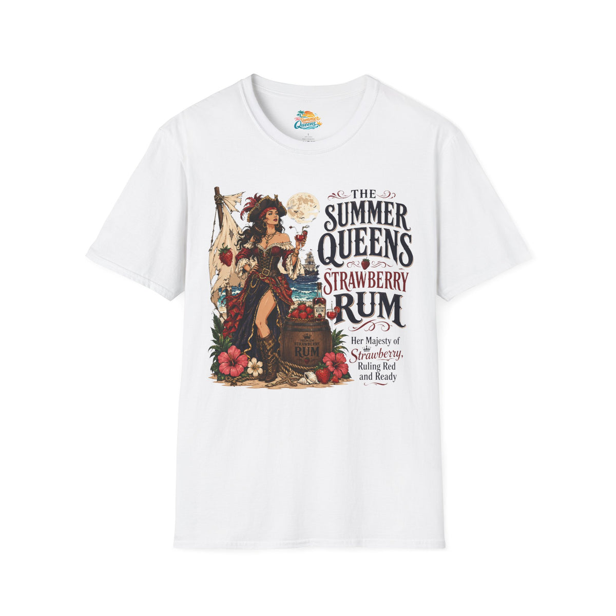 The Summer Queens Strawberry Rum T-Shirt