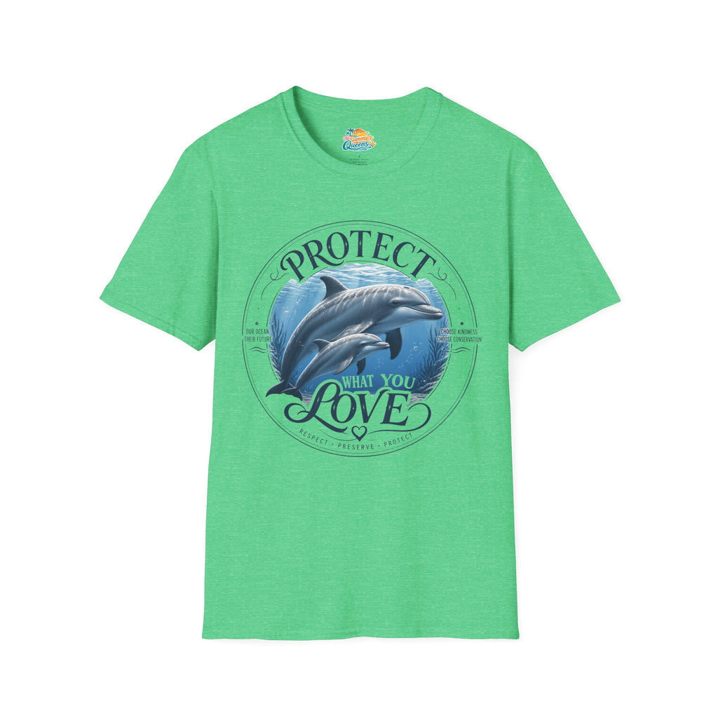 Protect What You Love Dolphin T-Shirt