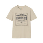 The Summer Queens Coconut Rum Label T-Shirt
