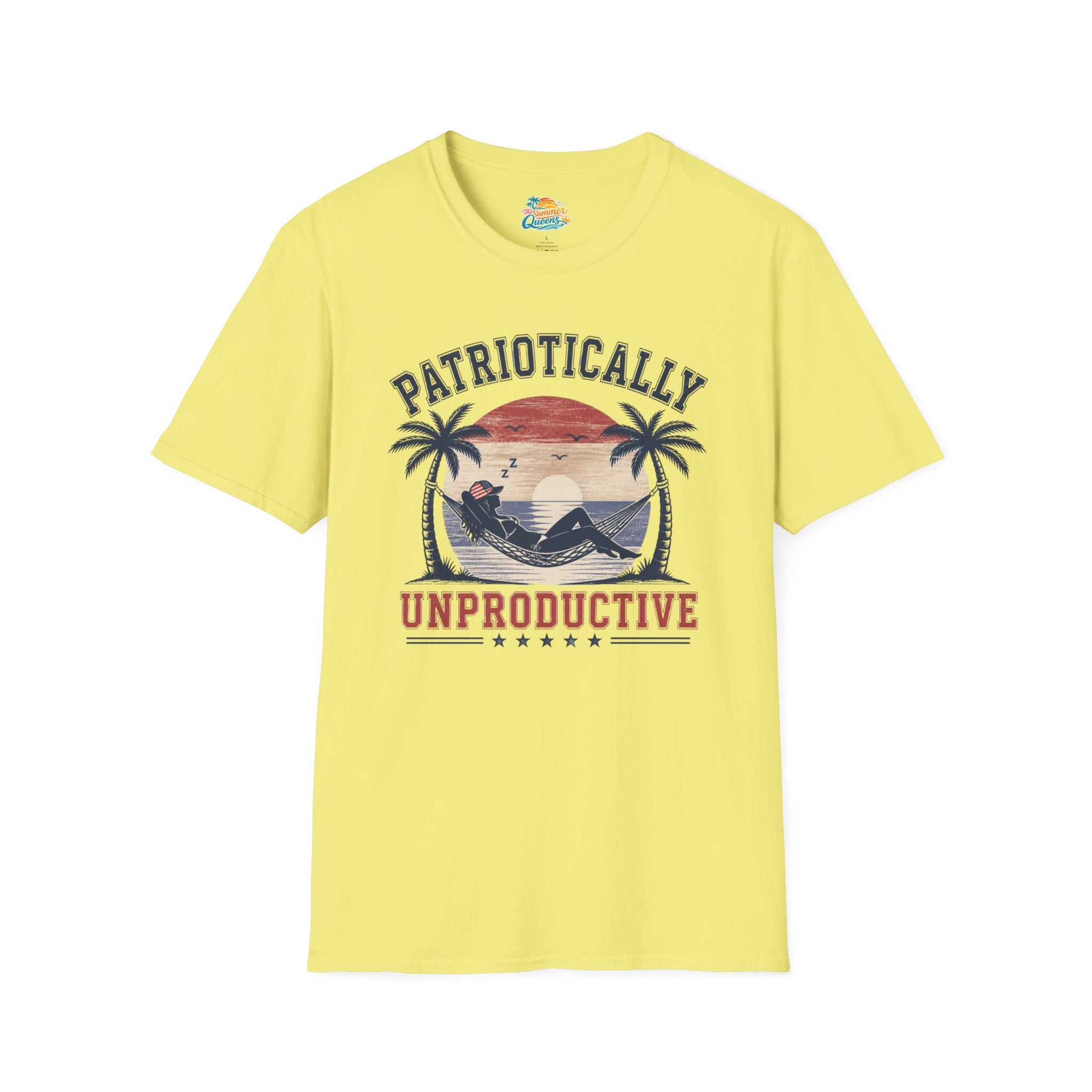 Patriotically Unproductive T-Shirt