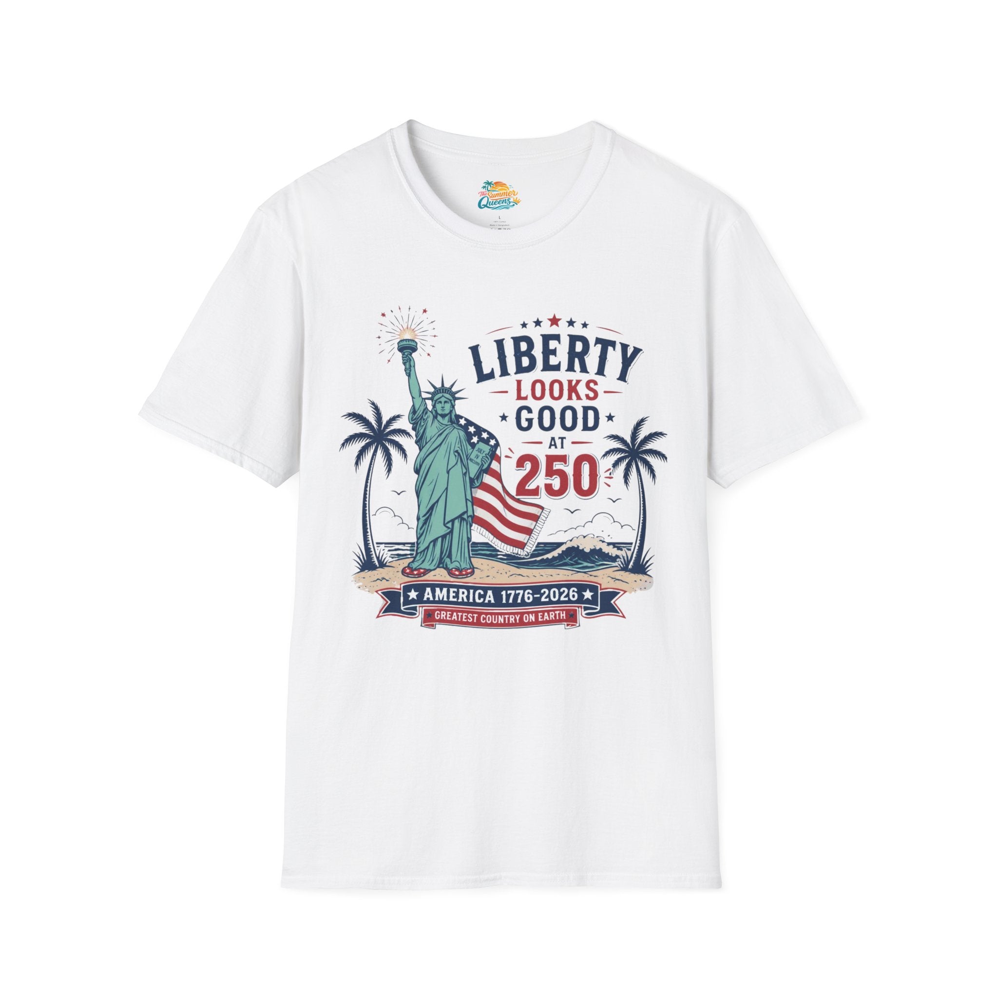 Liberty Looks Good at 250 T-Shirt