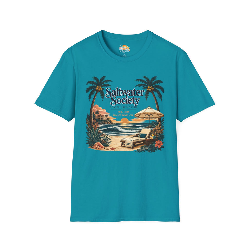 Saltwater Society Coastal Living T-Shirt
