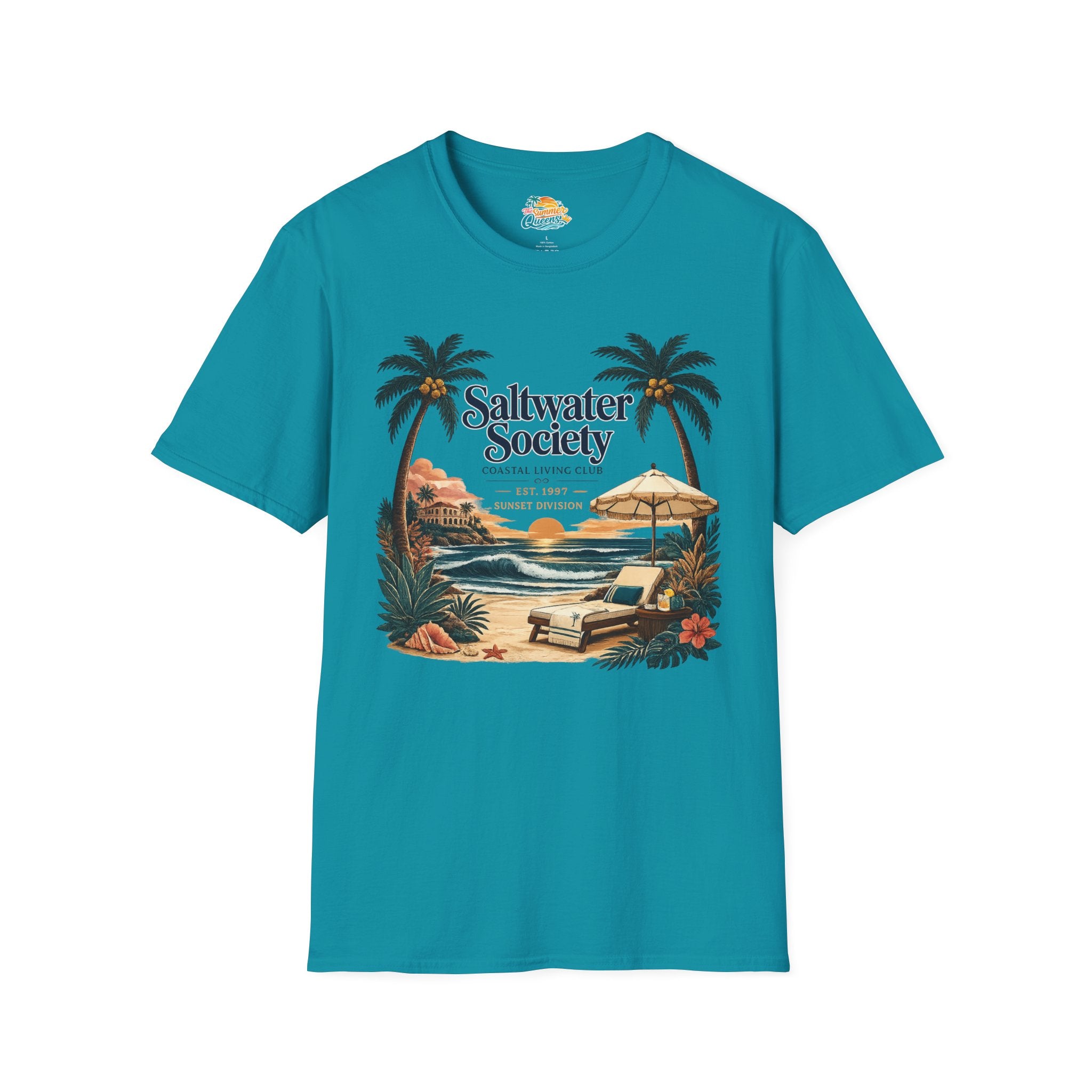 Saltwater Society Coastal Living T-Shirt
