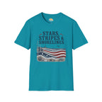 Stars, Stripes & Shorelines US Flag T-Shirt