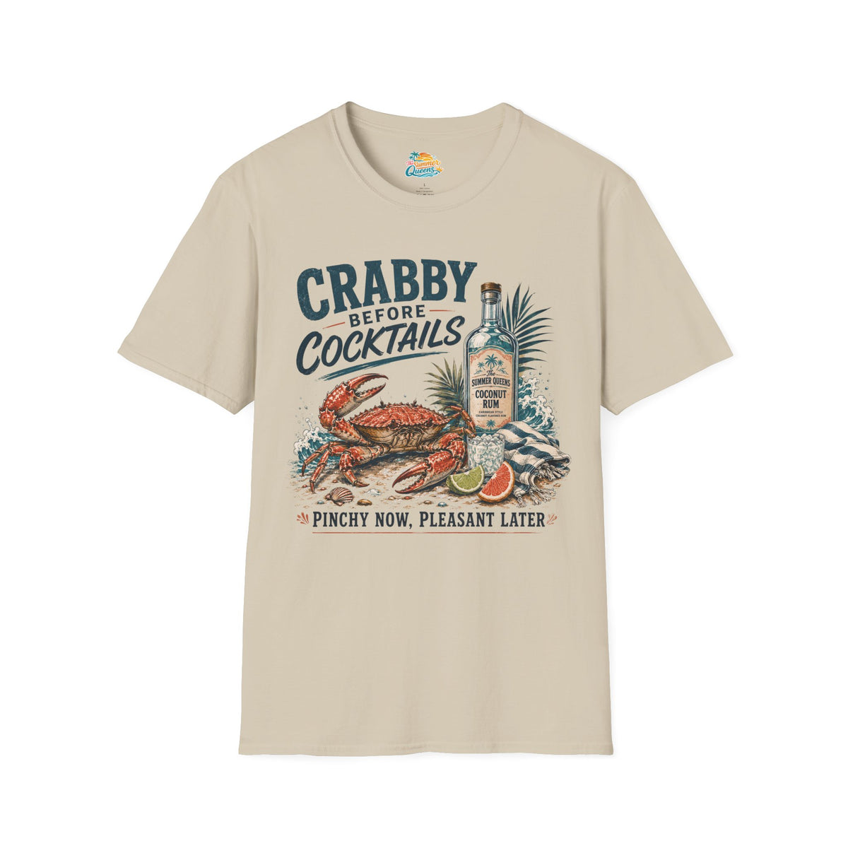Crabby Before Cocktails T-Shirt