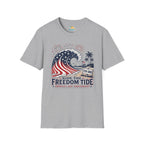 Ride the Freedom Tide Beach T-Shirt
