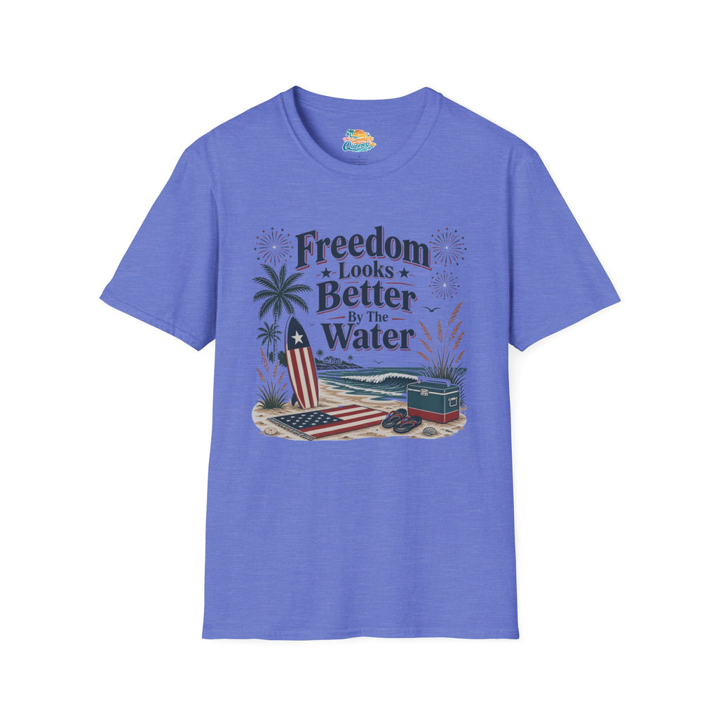 Freedom Looks Better by the Water T-Shirt