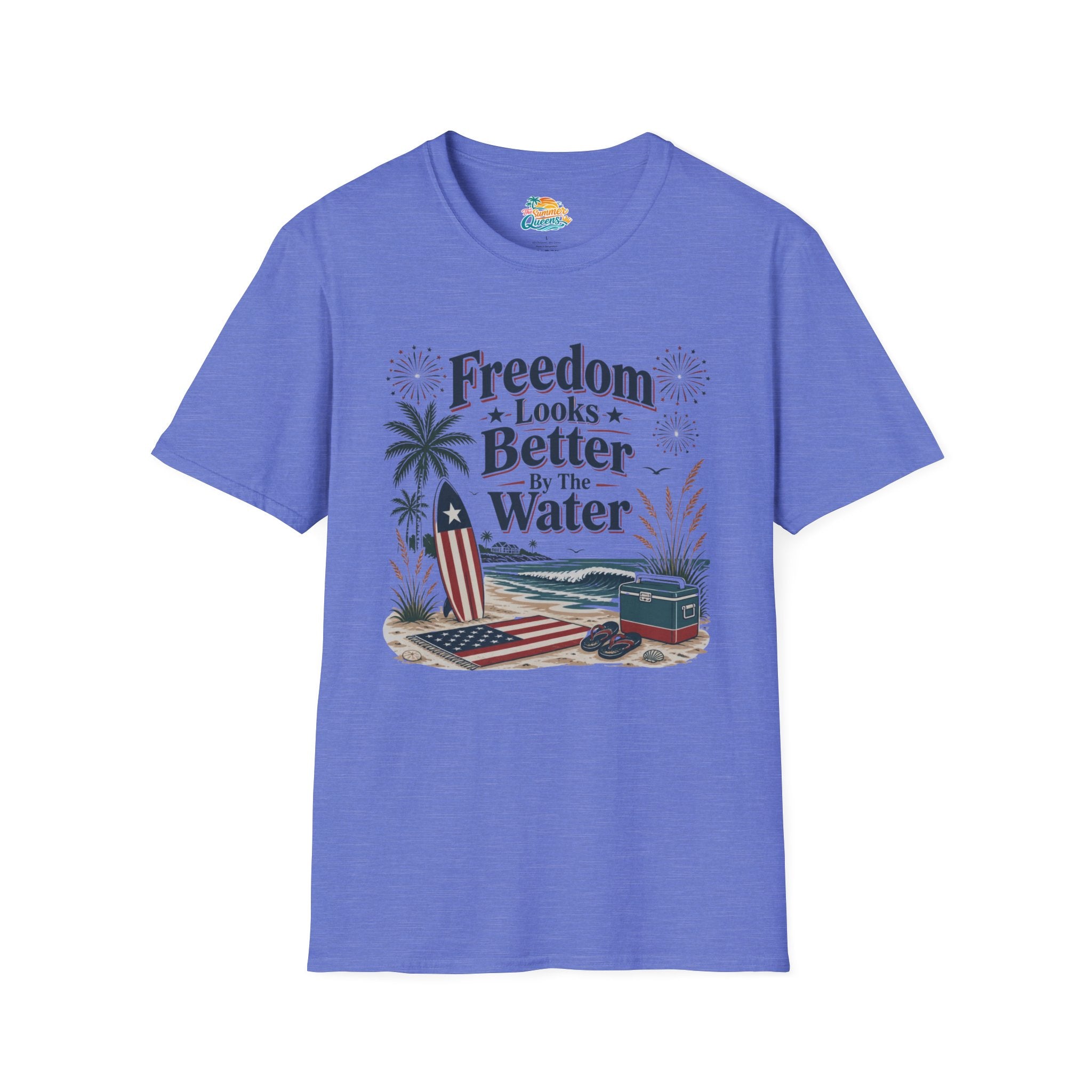 Freedom Looks Better by the Water T-Shirt
