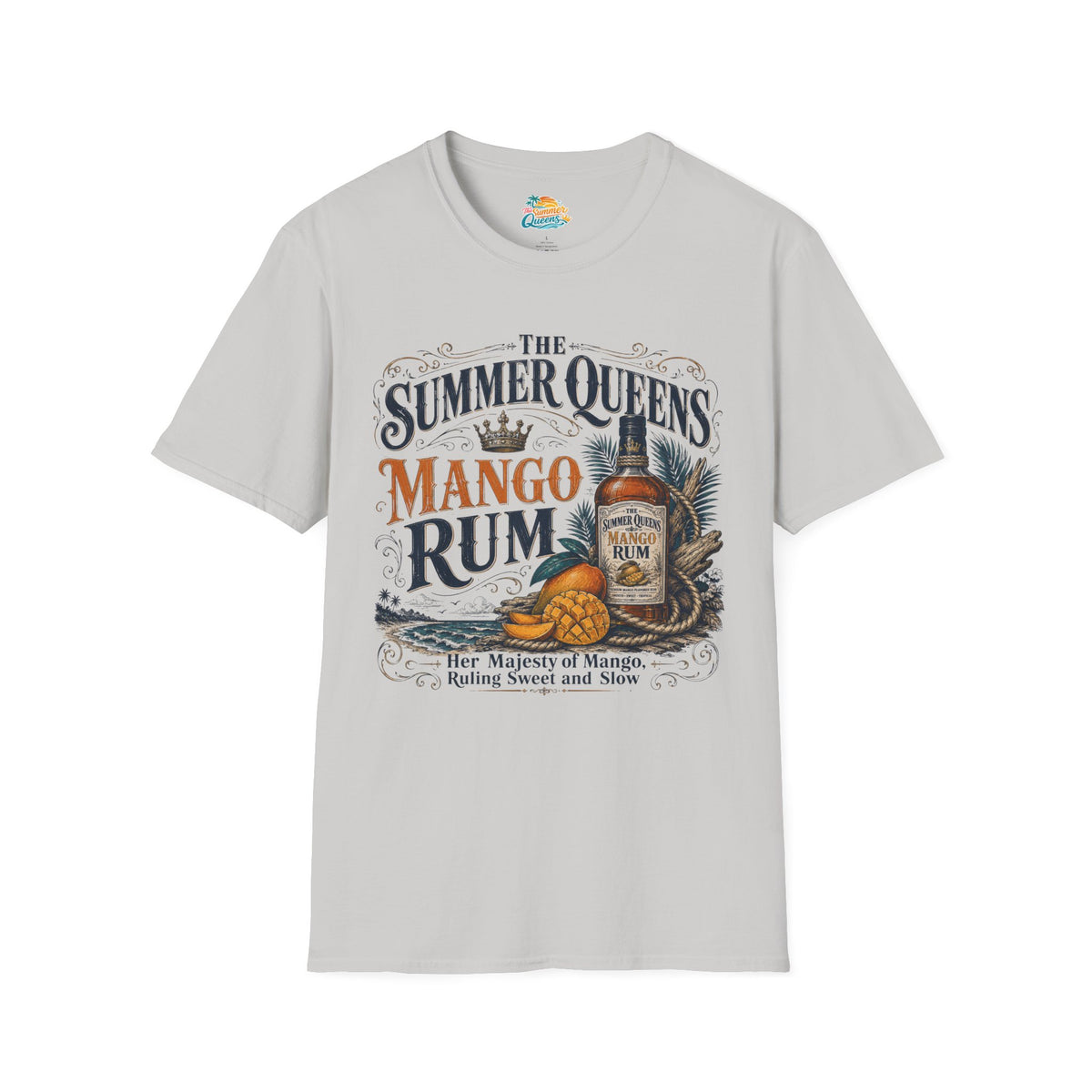 The Summer Queens Mango Rum Bottle T-Shirt