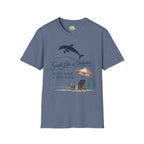 Smile Like a Dolphin Beach T-Shirt