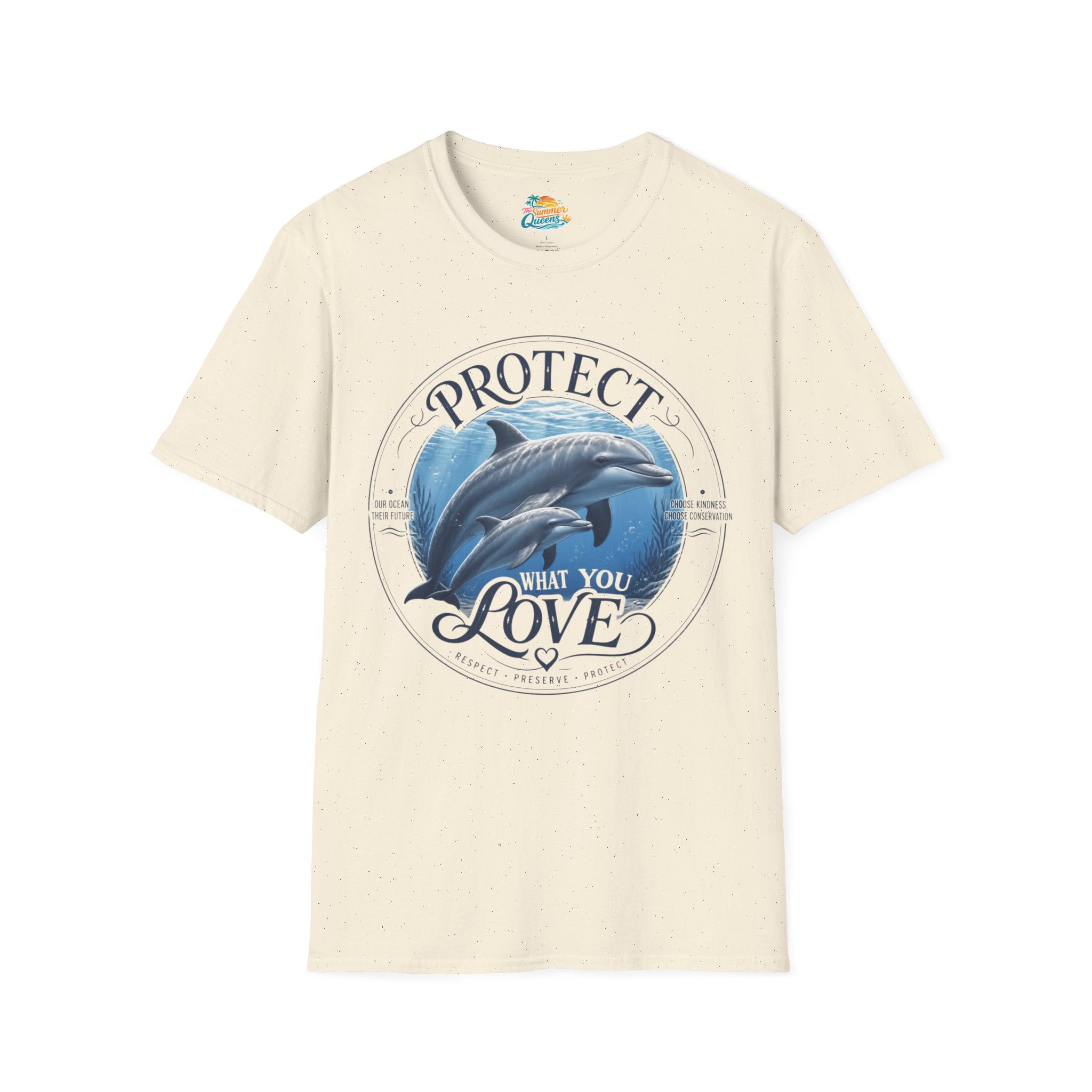 Protect What You Love Dolphin T-Shirt