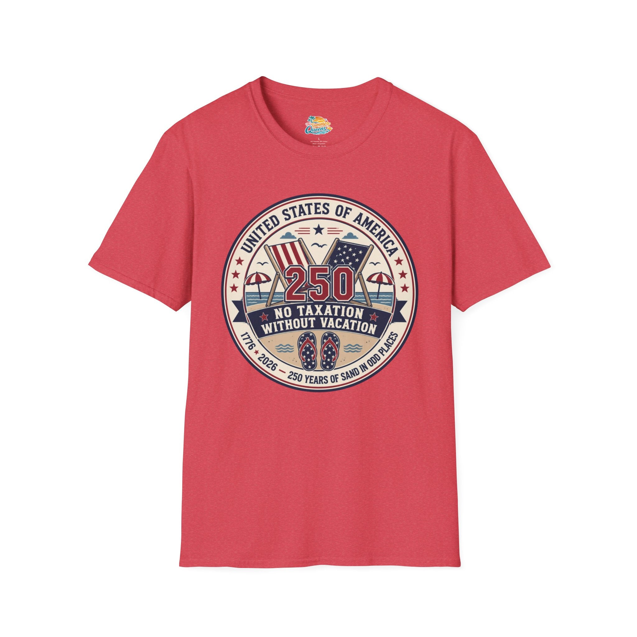 No Taxation Without Vacation T-Shirt