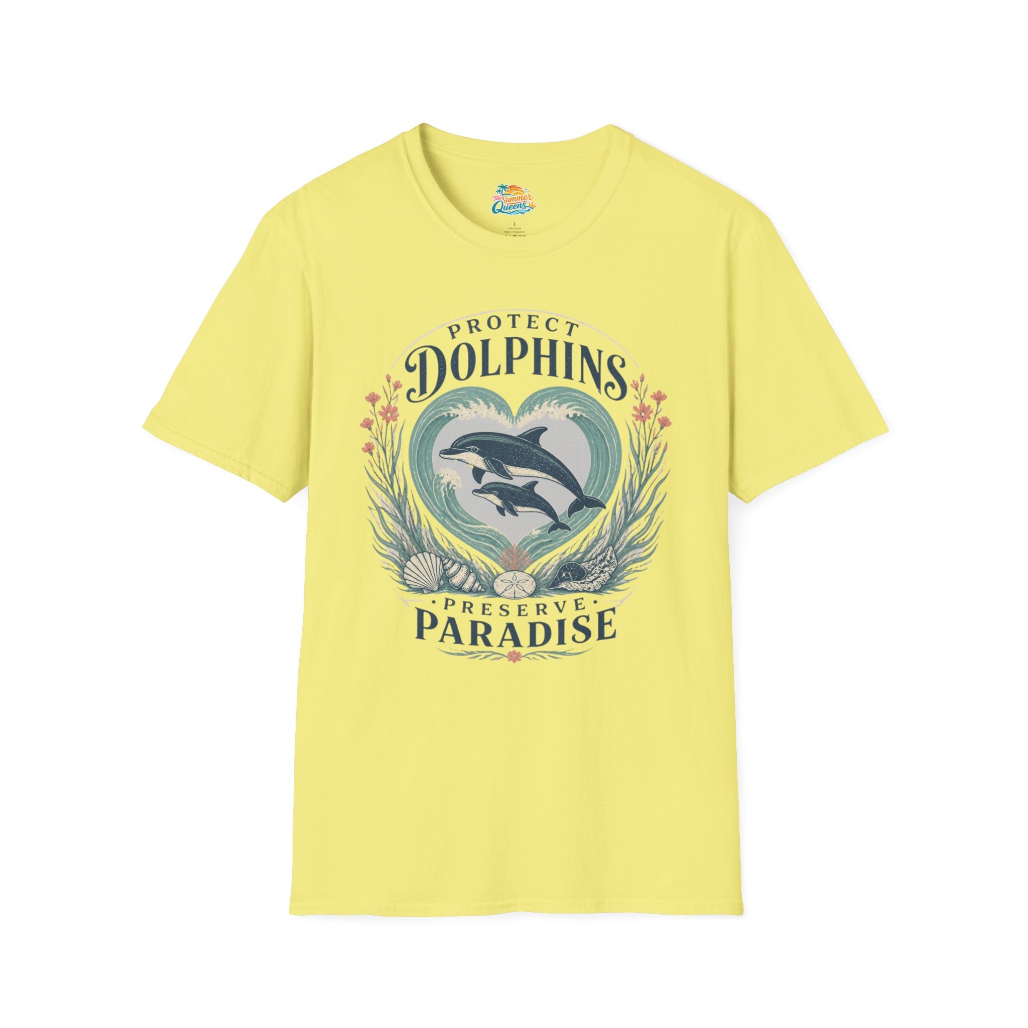 Protect Dolphins Preserve Paradise T-Shirt